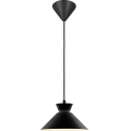 Nordlux - Luster na sajli DIAL 1xE27/40W/230V pr. 25 cm crna
