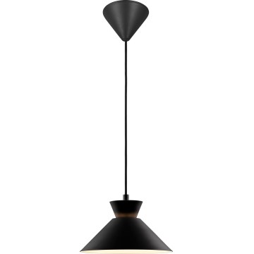 Nordlux - Luster na sajli DIAL 1xE27/40W/230V pr. 25 cm crna