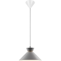 Nordlux - Luster na sajli DIAL 1xE27/40W/230V pr. 25 cm siva