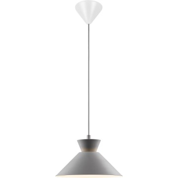 Nordlux - Luster na sajli DIAL 1xE27/40W/230V pr. 25 cm siva