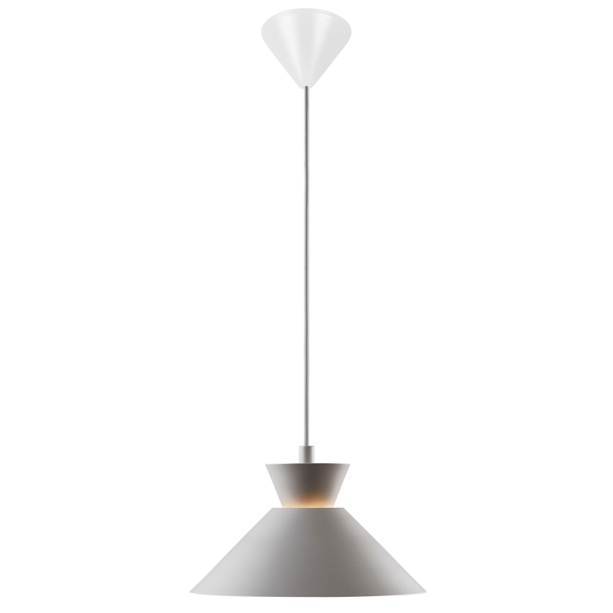 Nordlux - Luster na sajli DIAL 1xE27/40W/230V pr. 25 cm siva