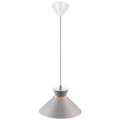 Nordlux - Luster na sajli DIAL 1xE27/40W/230V pr. 25 cm siva