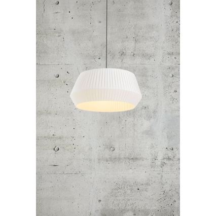 Nordlux - Luster na sajli DICTE 1xE27/60W/230V pr. 53 cm bijela