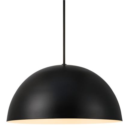 Nordlux - Luster na sajli ELLEN 1xE27/40W/230V crna