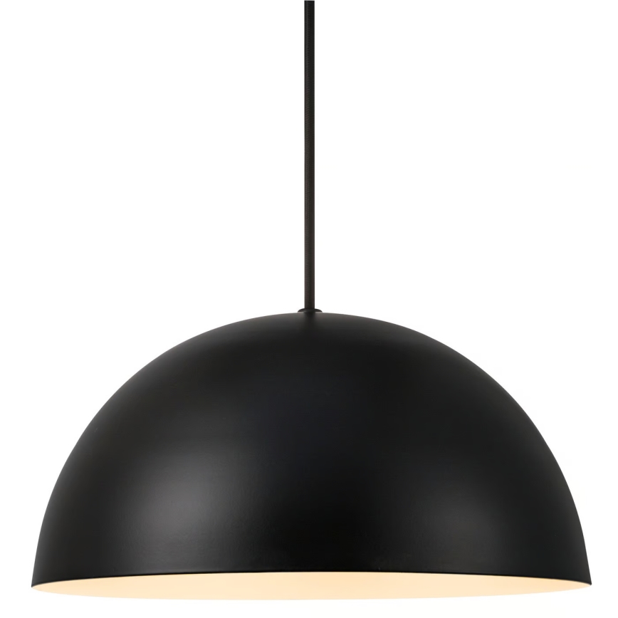 Nordlux - Luster na sajli ELLEN 1xE27/40W/230V crna