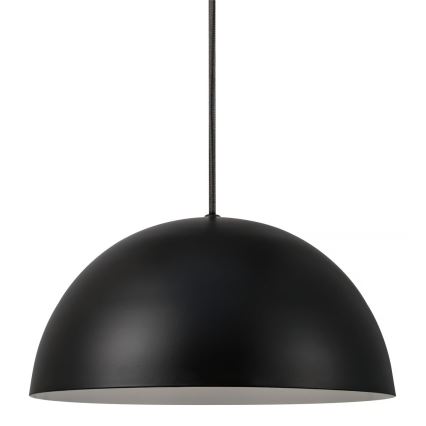 Nordlux - Luster na sajli ELLEN 1xE27/40W/230V crna