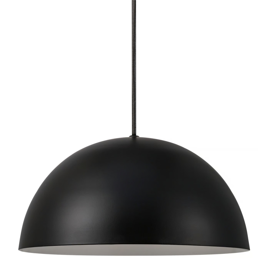 Nordlux - Luster na sajli ELLEN 1xE27/40W/230V crna