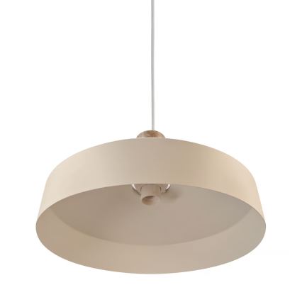 Nordlux - Luster na sajli ELVAS 1xE27/60W/230V pr. 37,5 cm bež