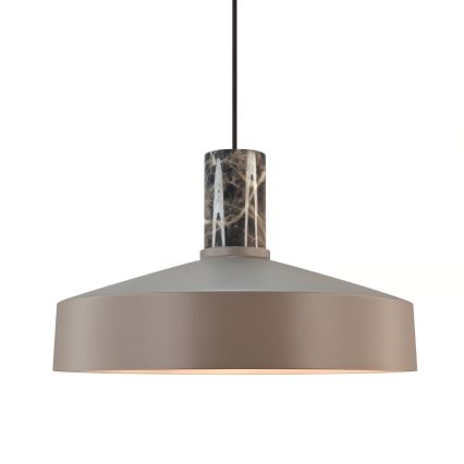 Nordlux - Luster na sajli ELVAS 1xE27/60W/230V pr. 37,5 cm smeđa