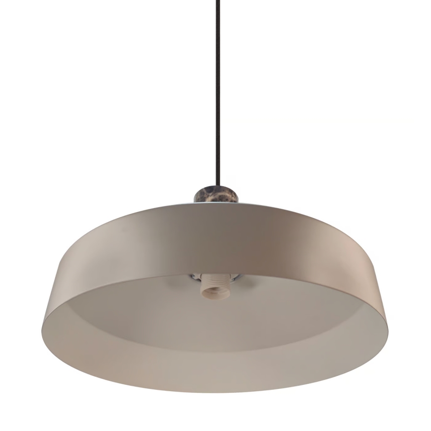 Nordlux - Luster na sajli ELVAS 1xE27/60W/230V pr. 37,5 cm smeđa
