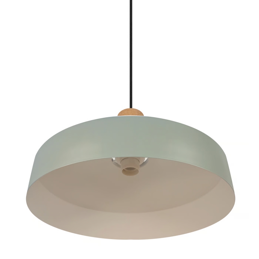 Nordlux - Luster na sajli ELVAS 1xE27/60W/230V pr. 37,5 cm zelena