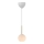 Nordlux - Luster na sajli FRANCA 1xE14/40W/230V bijela