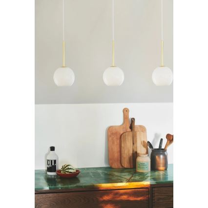 Nordlux - Luster na sajli FRANCA 1xE14/40W/230V bijela