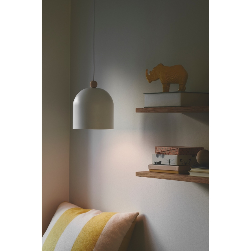Nordlux - Luster na sajli GASTON 1xE27/40W/230V bijela