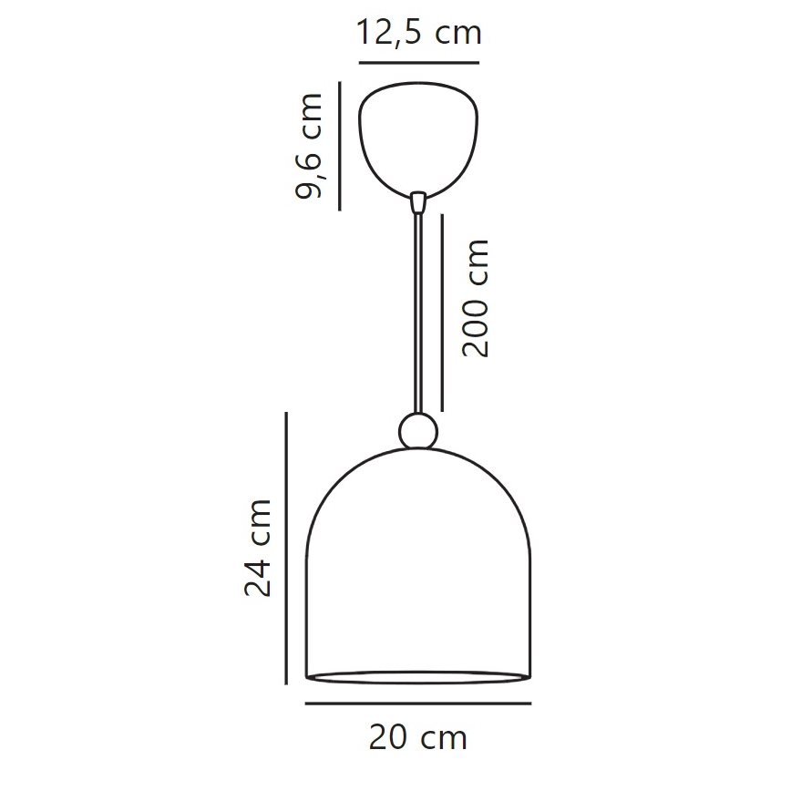Nordlux - Luster na sajli GASTON 1xE27/40W/230V ružičasta/bijela