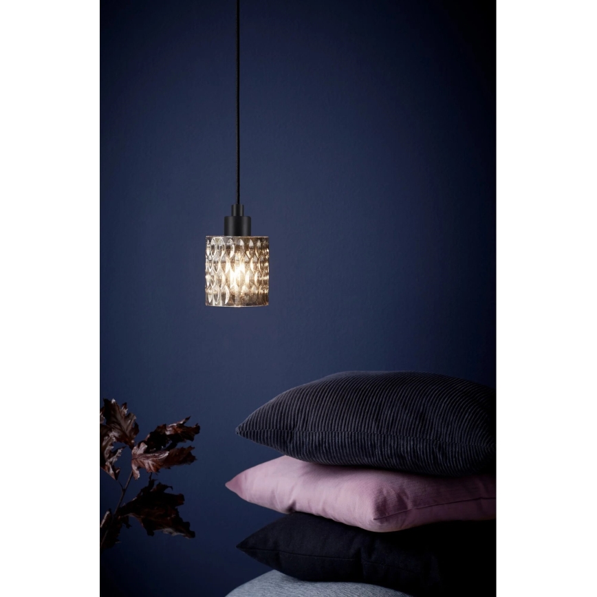 Nordlux - Luster na sajli HOLLYWOOD 1xE27/60W/230V dimna