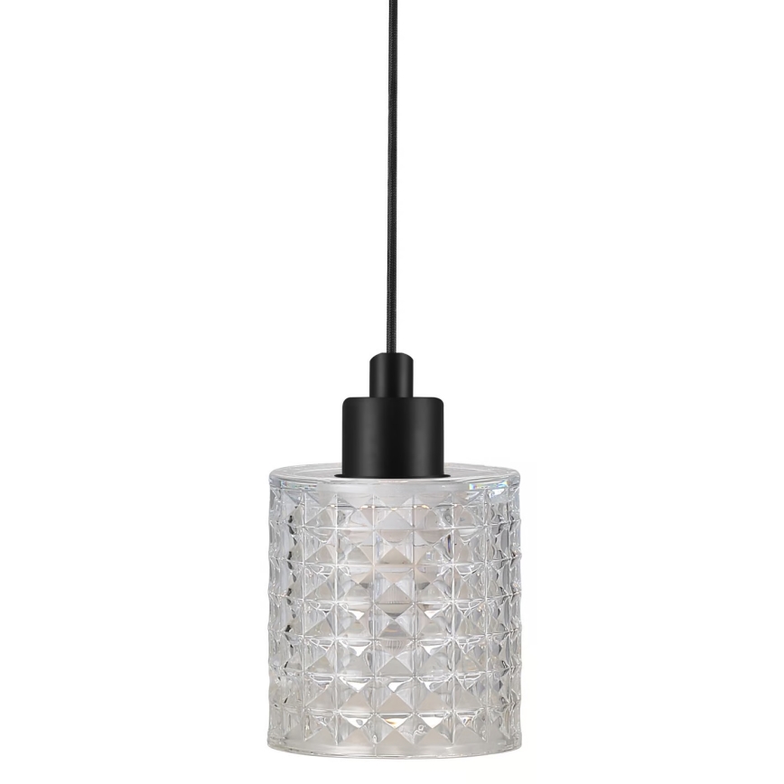 Nordlux - Luster na sajli HOLLYWOOD 1xE27/60W/230V prozirna