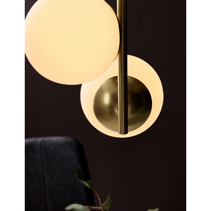 Nordlux - Luster na sajli LILLY 3xE14/40W/230V zlatna