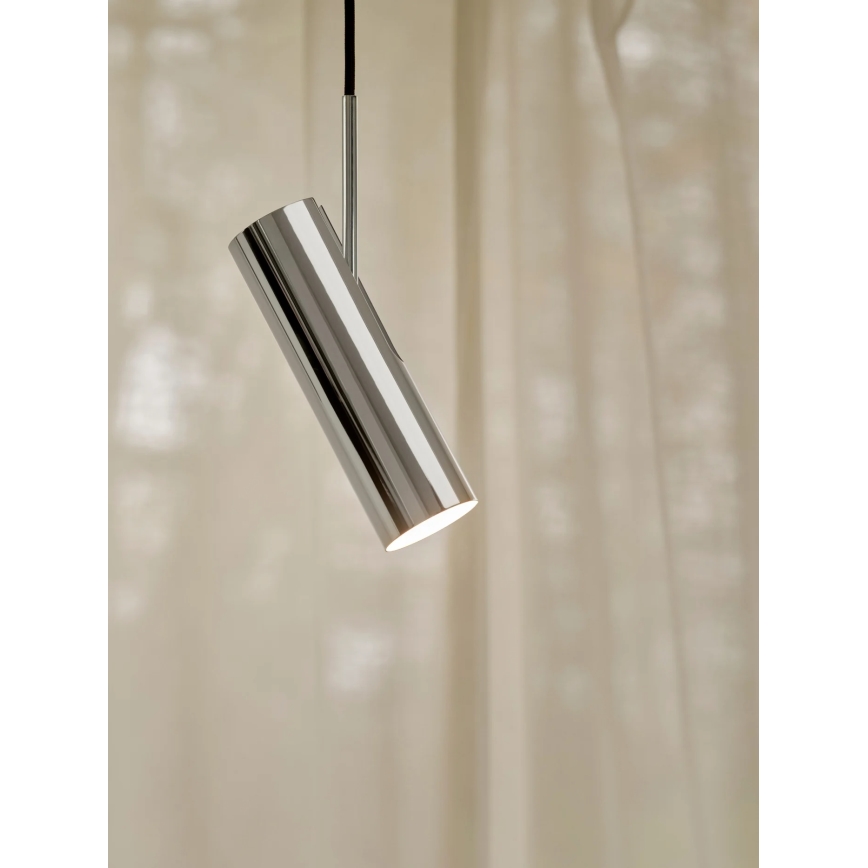 Nordlux - Luster na sajli MIB 1xGU10/20W/230V sjajni krom