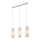Nordlux - Luster na sajli MIELLA 3xE27/25W/230V bijeli