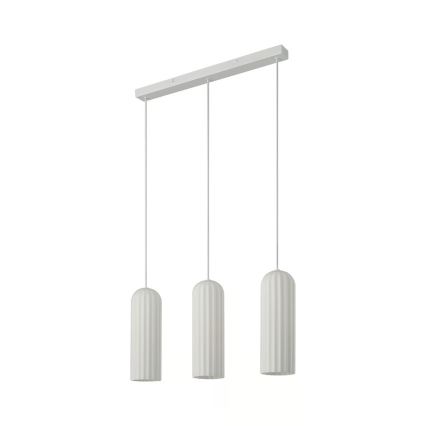 Nordlux - Luster na sajli MIELLA 3xE27/25W/230V bijeli