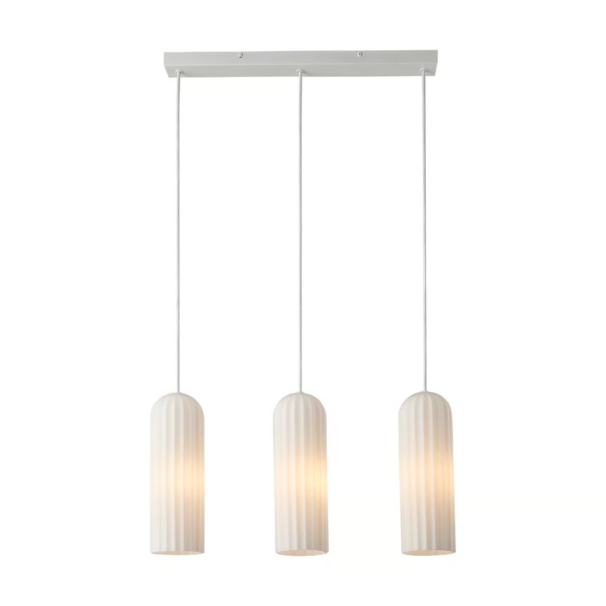 Nordlux - Luster na sajli MIELLA 3xE27/25W/230V bijeli