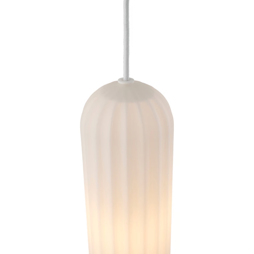 Nordlux - Luster na sajli MIELLA 3xE27/25W/230V bijeli