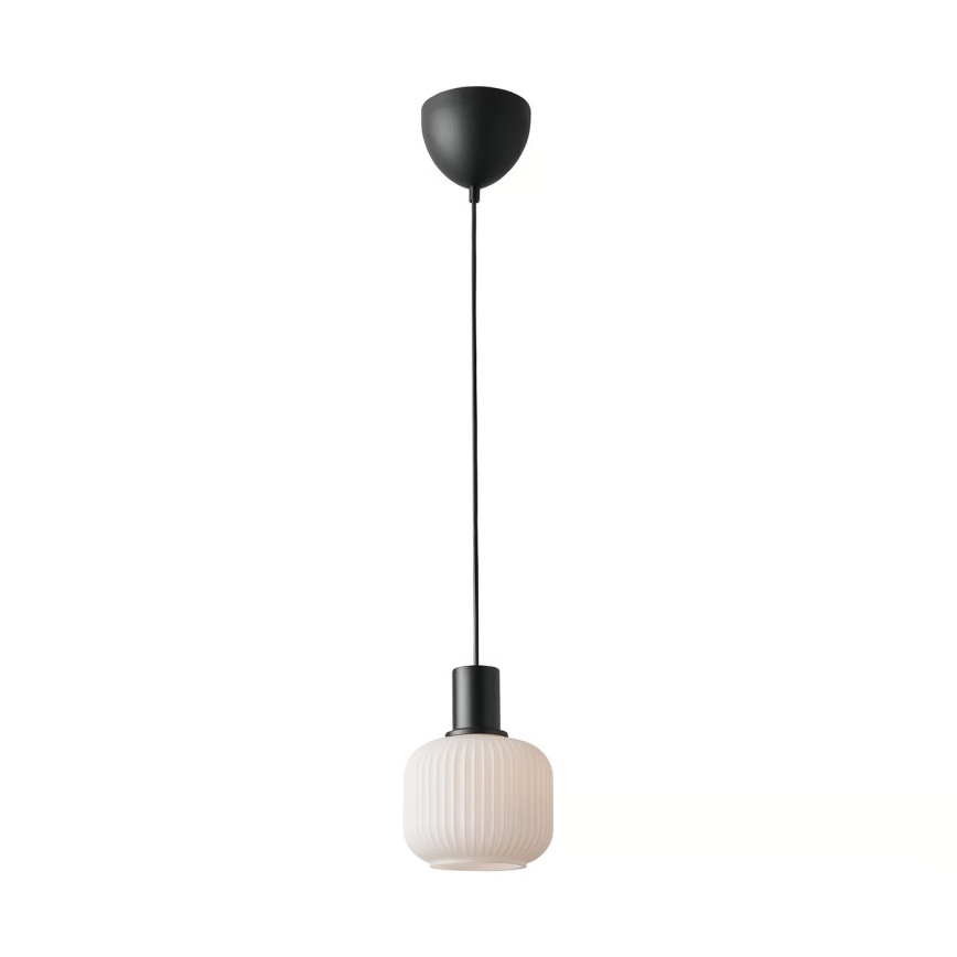 Nordlux - Luster na sajli MILFORD 1xE27/40W/230V crna