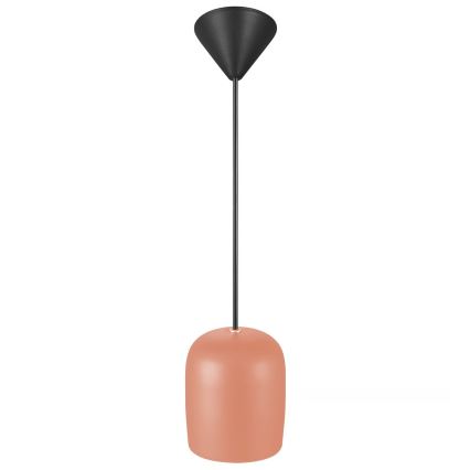 Nordlux - Luster na sajli NOTTI 1xE27/25W/230V narančasta