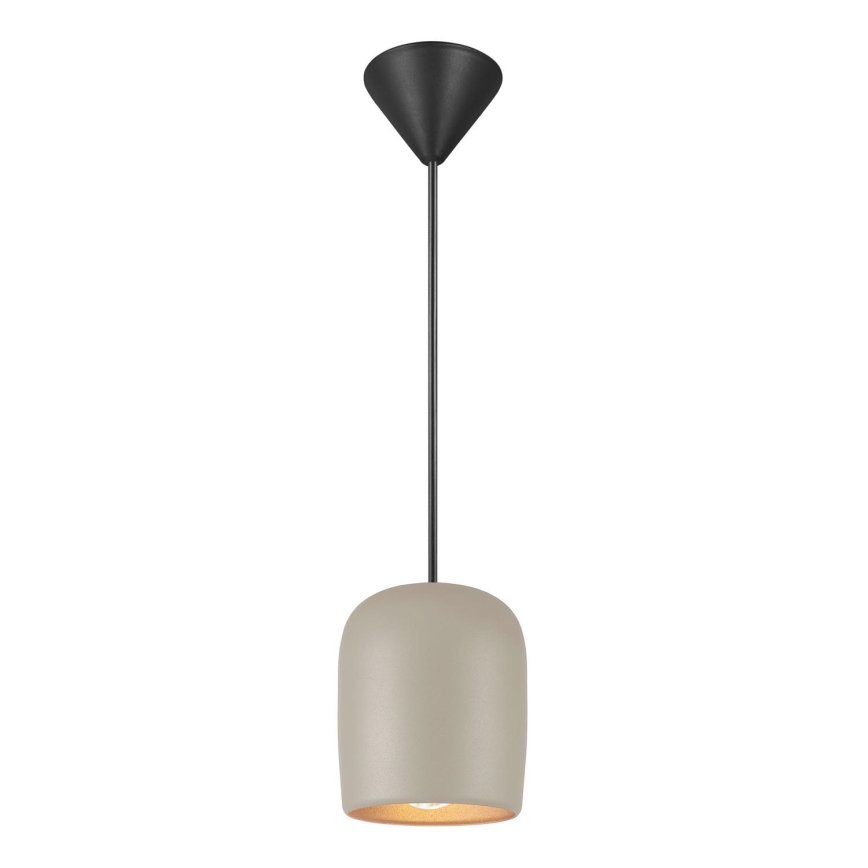 Nordlux - Luster na sajli NOTTI 1xE27/25W/230V siva