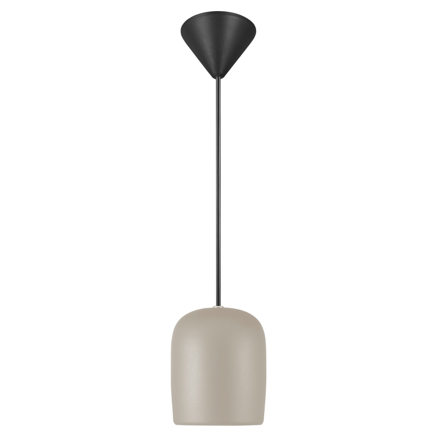 Nordlux - Luster na sajli NOTTI 1xE27/25W/230V siva
