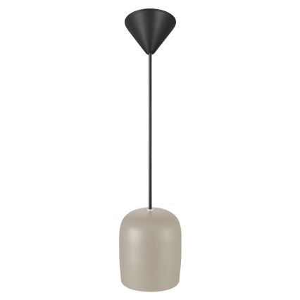 Nordlux - Luster na sajli NOTTI 1xE27/25W/230V siva