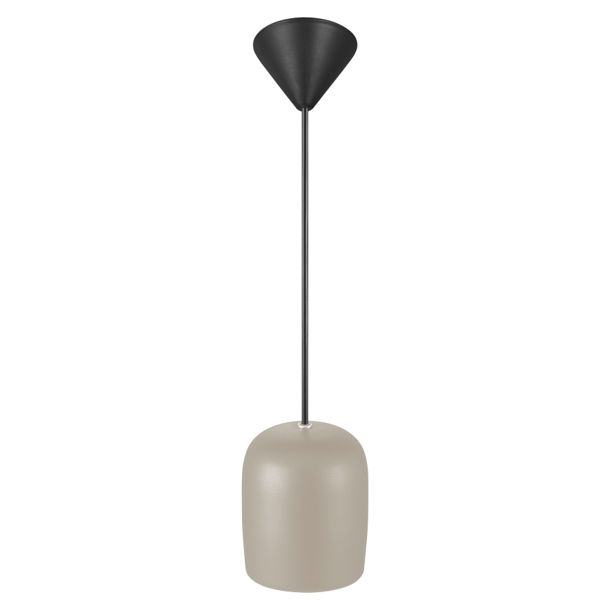 Nordlux - Luster na sajli NOTTI 1xE27/25W/230V siva