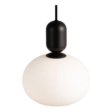Nordlux - Luster na sajli NOTTI 1xE27/40W/230V crna