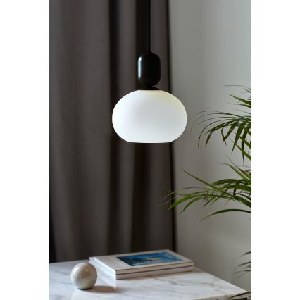 Nordlux - Luster na sajli NOTTI 1xE27/40W/230V crna