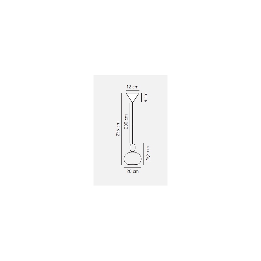Nordlux - Luster na sajli NOTTI 1xE27/40W/230V siva