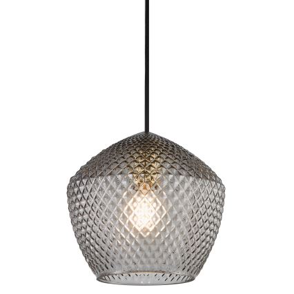 Nordlux - Luster na sajli ORBIFORM 1xE27/40W/230V crna/siva