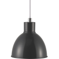 Nordlux - Luster na sajli POP 1xE27/40W/230V antracit