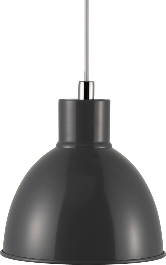 Nordlux - Luster na sajli POP 1xE27/40W/230V antracit