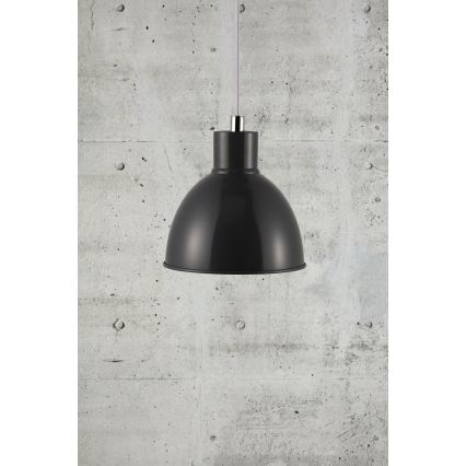 Nordlux - Luster na sajli POP 1xE27/40W/230V antracit