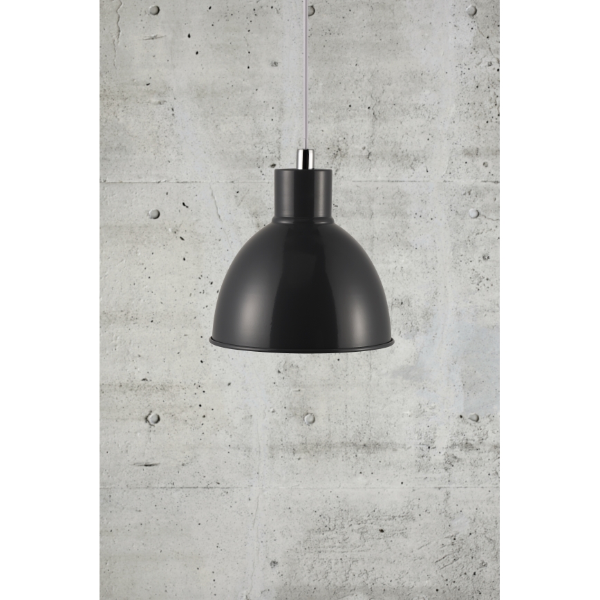 Nordlux - Luster na sajli POP 1xE27/40W/230V antracit