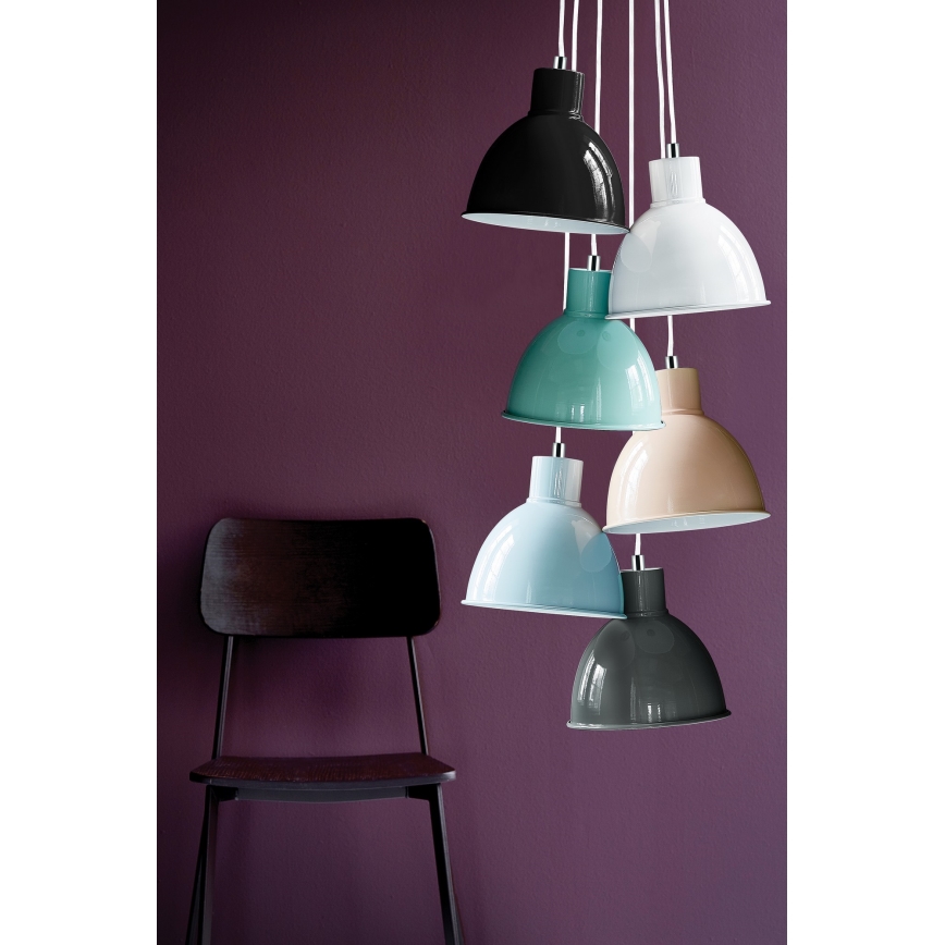 Nordlux - Luster na sajli POP 1xE27/40W/230V antracit