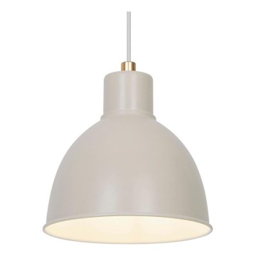 Nordlux - Luster na sajli POP 1xE27/40W/230V bež