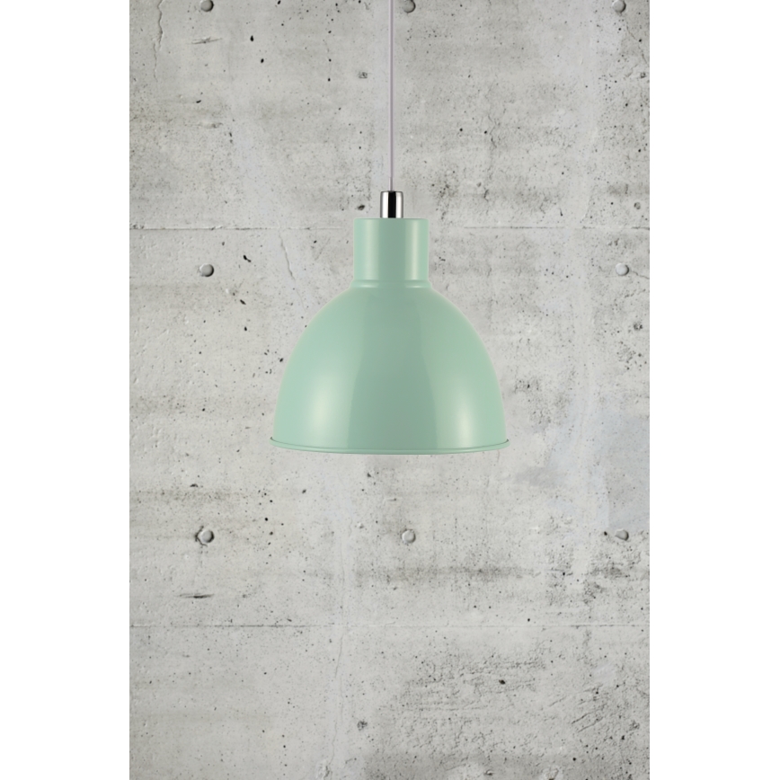 Nordlux - Luster na sajli POP 1xE27/40W/230V menta