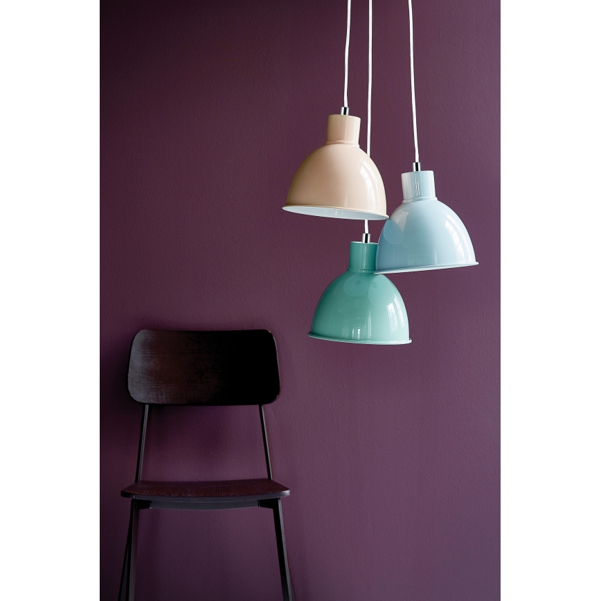 Nordlux - Luster na sajli POP 1xE27/40W/230V menta