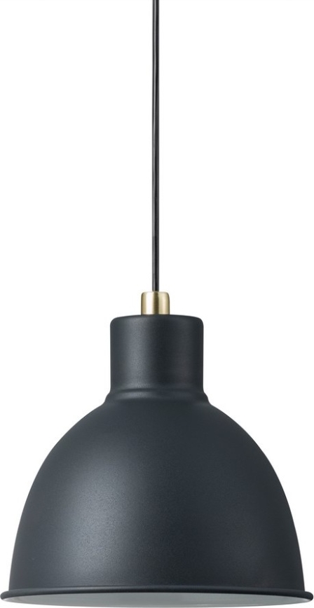 Nordlux - Luster na sajli POP 1xE27/60W/230V crna