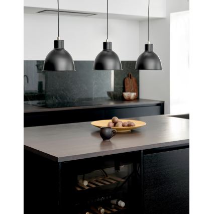 Nordlux - Luster na sajli POP 3xE27/40W/230V crna/zlatna