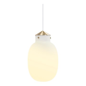 Nordlux - Luster na sajli RAITO 1xE27/25W/230V mesing/bijela