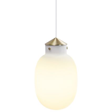 Nordlux - Luster na sajli RAITO 1xE27/25W/230V mesing/bijela