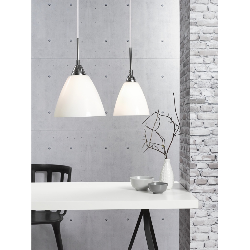 Nordlux - Luster na sajli READ 1xE14/40W/230V sjajni krom